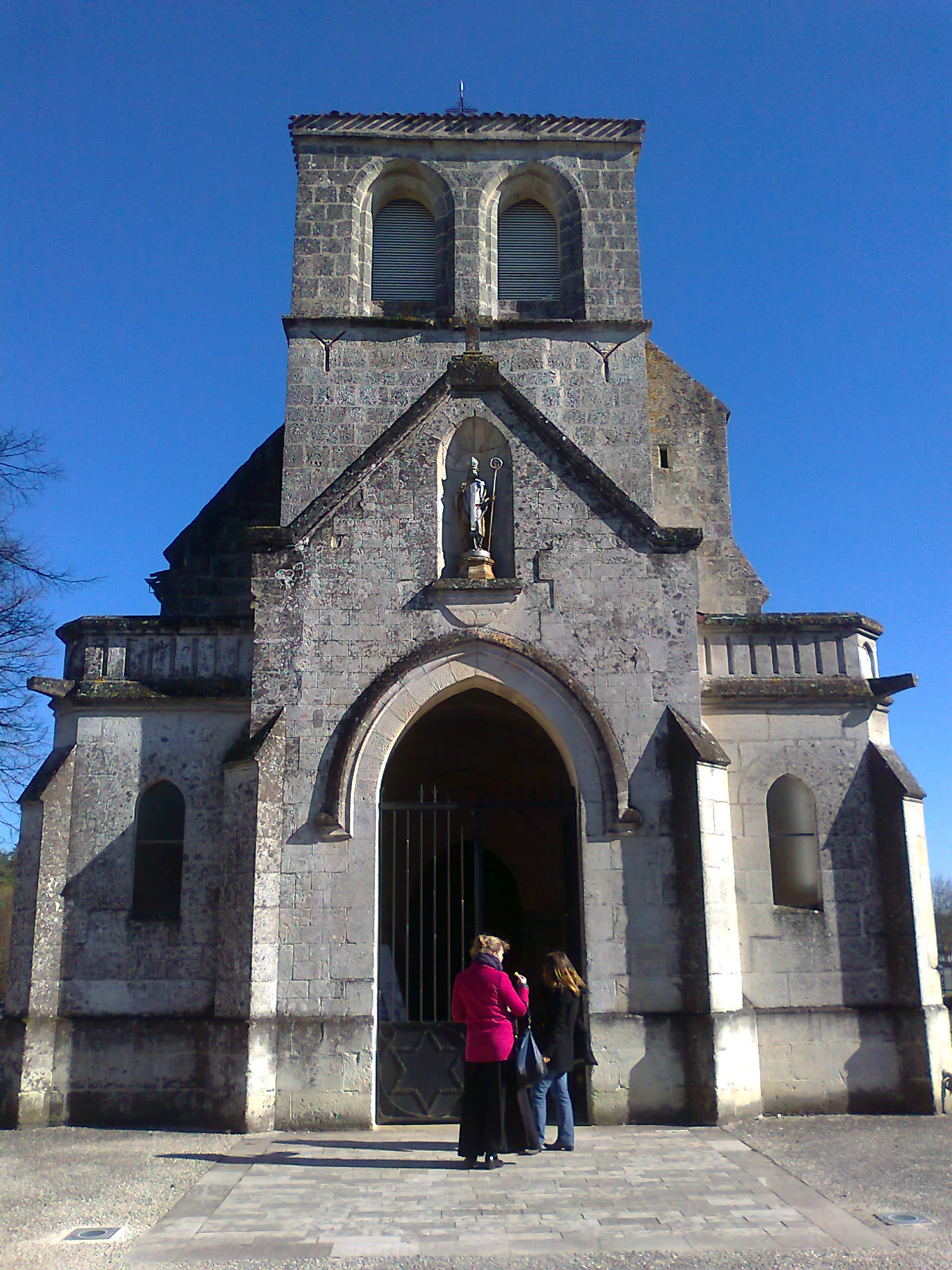 L'église d'Artigues-près-Bordeaux.