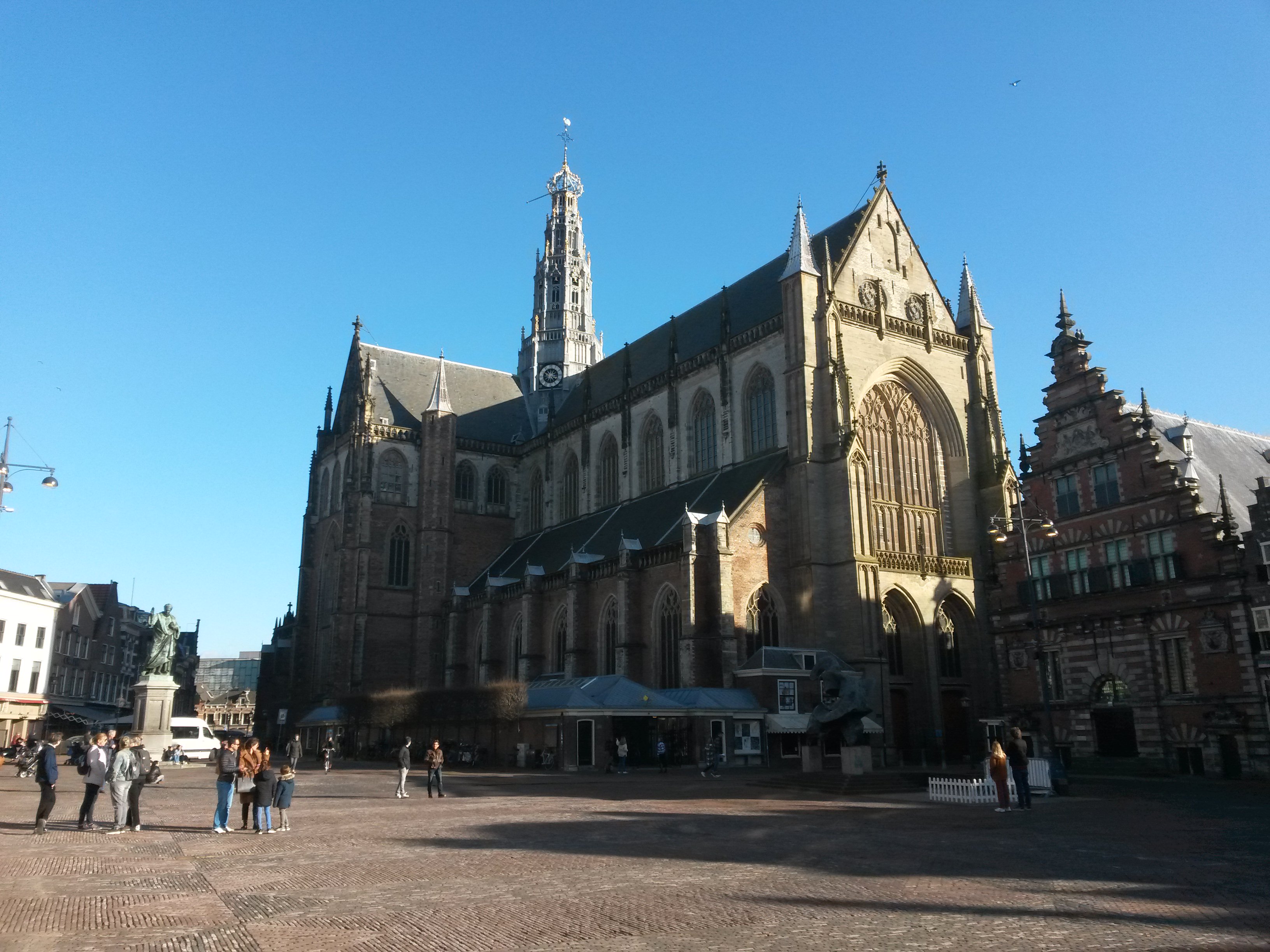 Grote of Sint-Bavokerk in Haarlem.